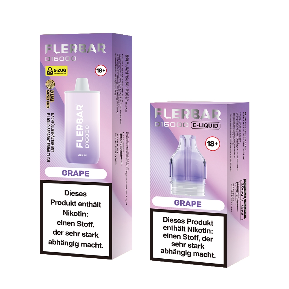 Flerbar D16000 - Grape