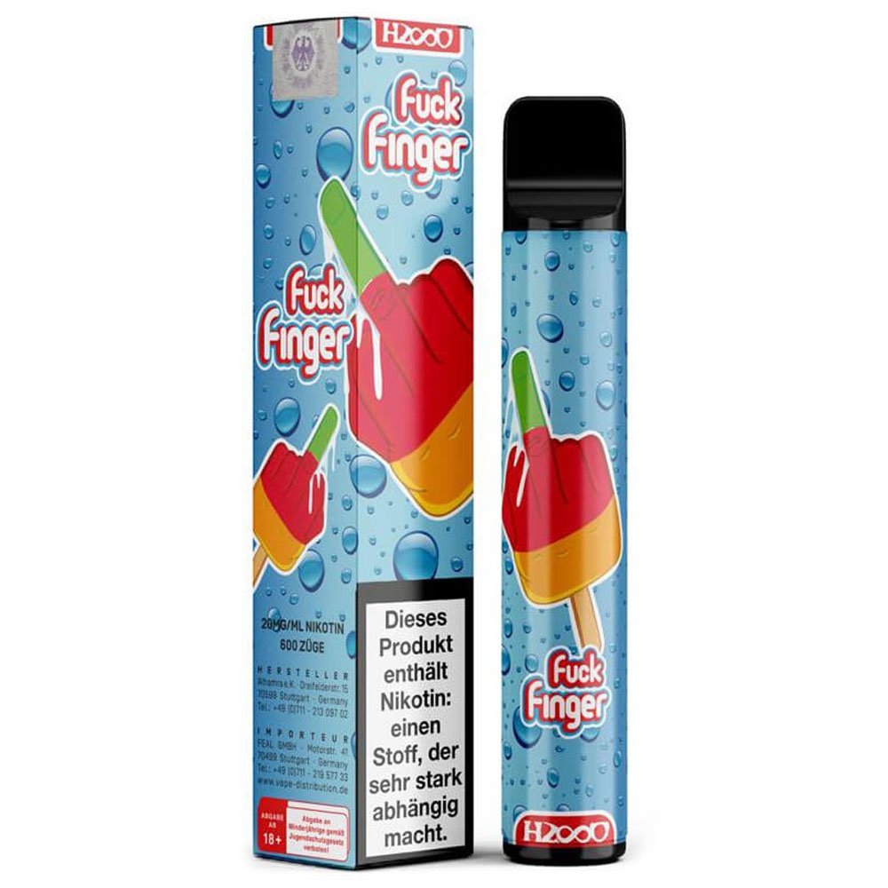Hasso 600 Vape 20mg - F*ck Finger