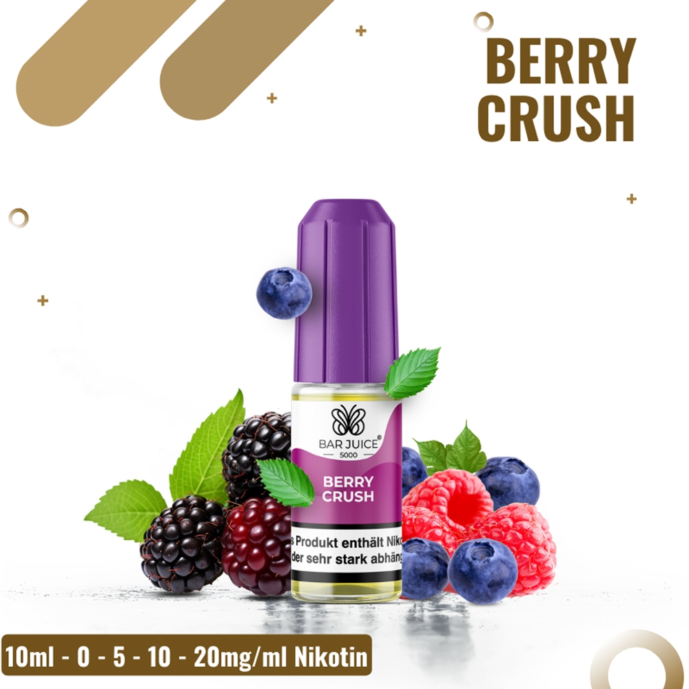 Bar Juice 5000 Nicsalt 10mg - Berry Crush