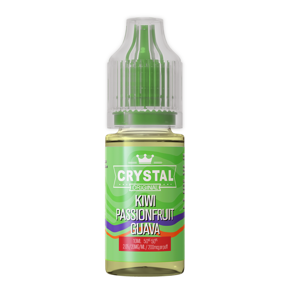 SKE Crystal Nic Salt E-Liquid 20mg - Kiwi Passionfruit Guava