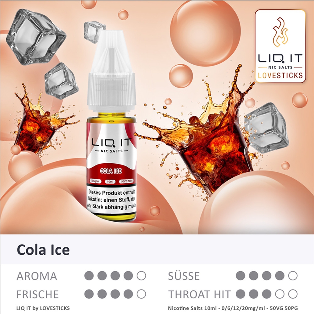 Lovesticks LIQ IT 20mg - Cola Ice 
