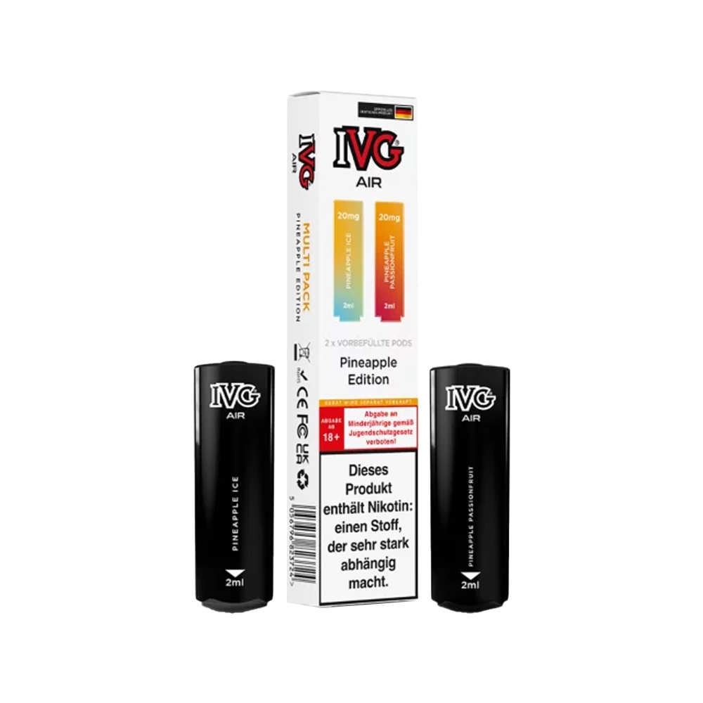 IVG AIR 2 in 1 POD (2er Pack) - Pineapple Edition 20mg