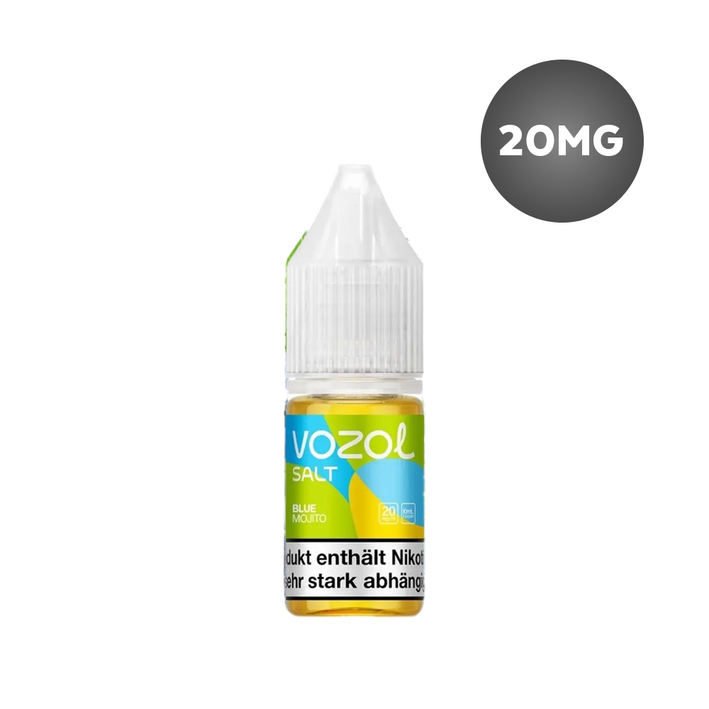 Vozol Liquid Nic Salt 20mg - Blue Mojito