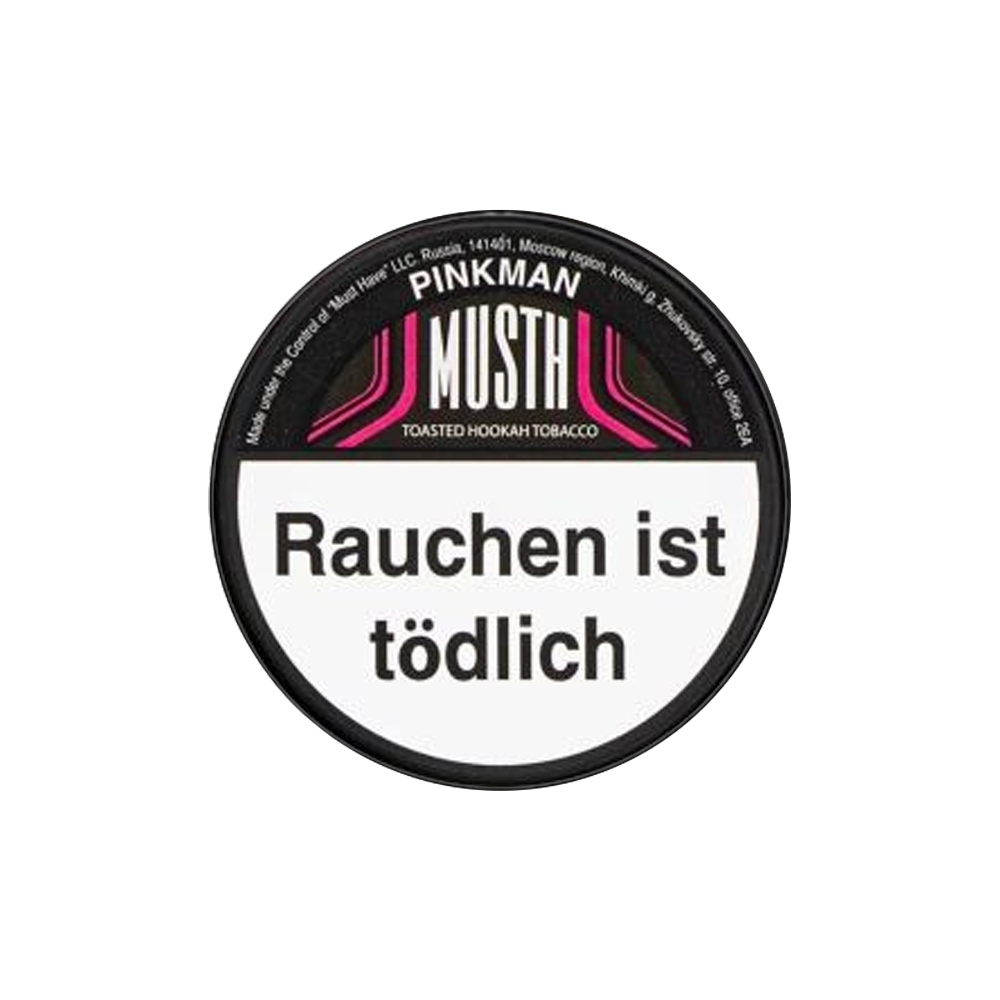 MustH Tobacco 125g - Pinkman