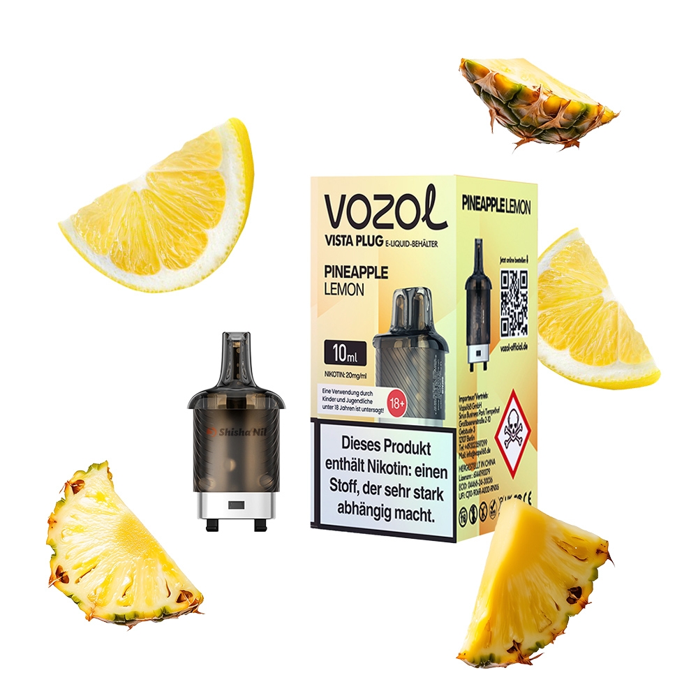 Vozol Vista Plug Pod 10ml - Pineapple Lemon