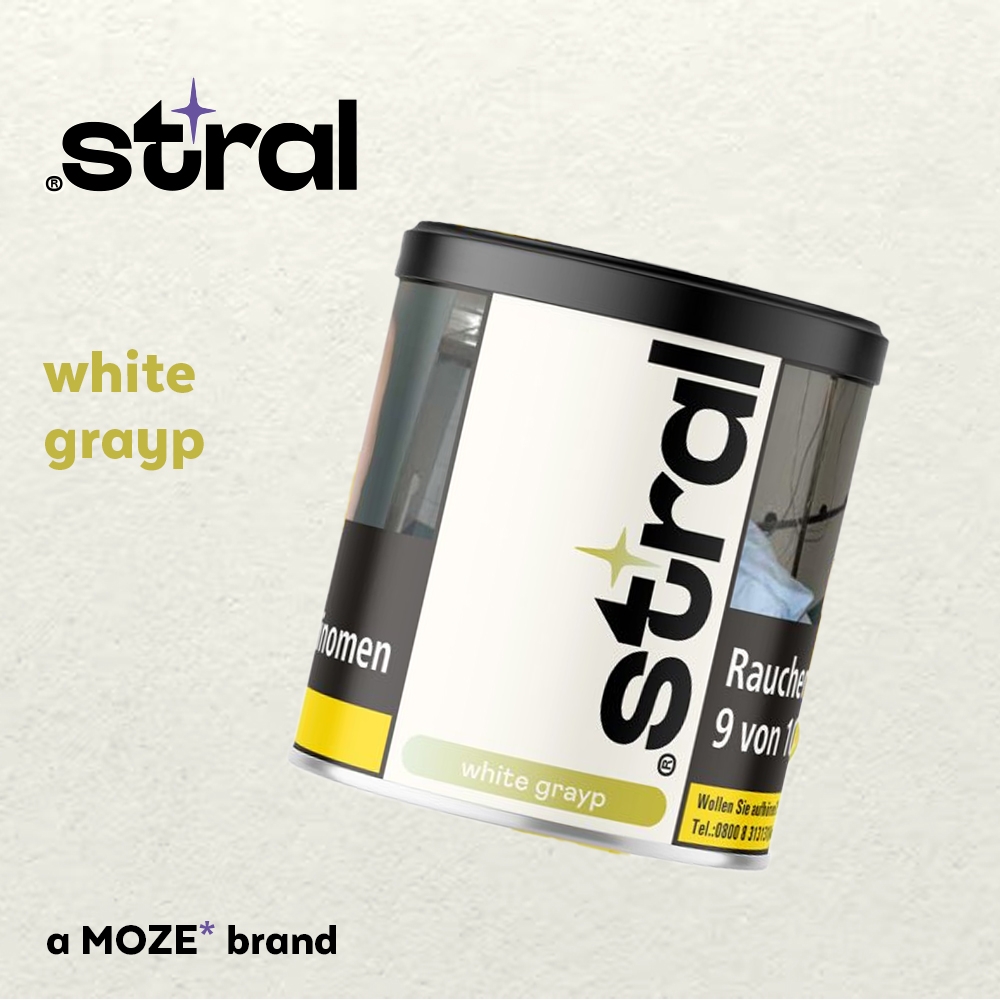 Stral Tobacco 200g - White Grayp