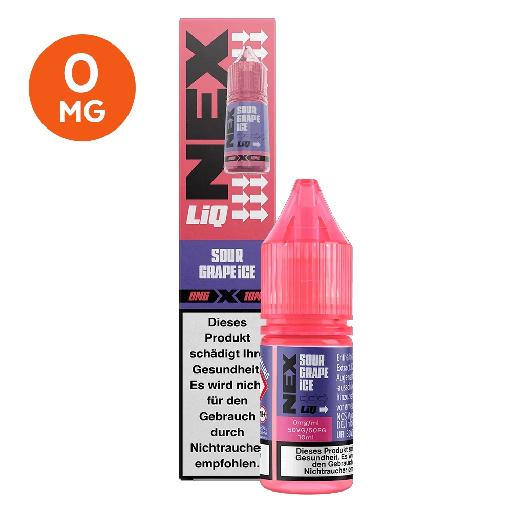 Nexliq Liquid 0mg - Sour Grape Ice