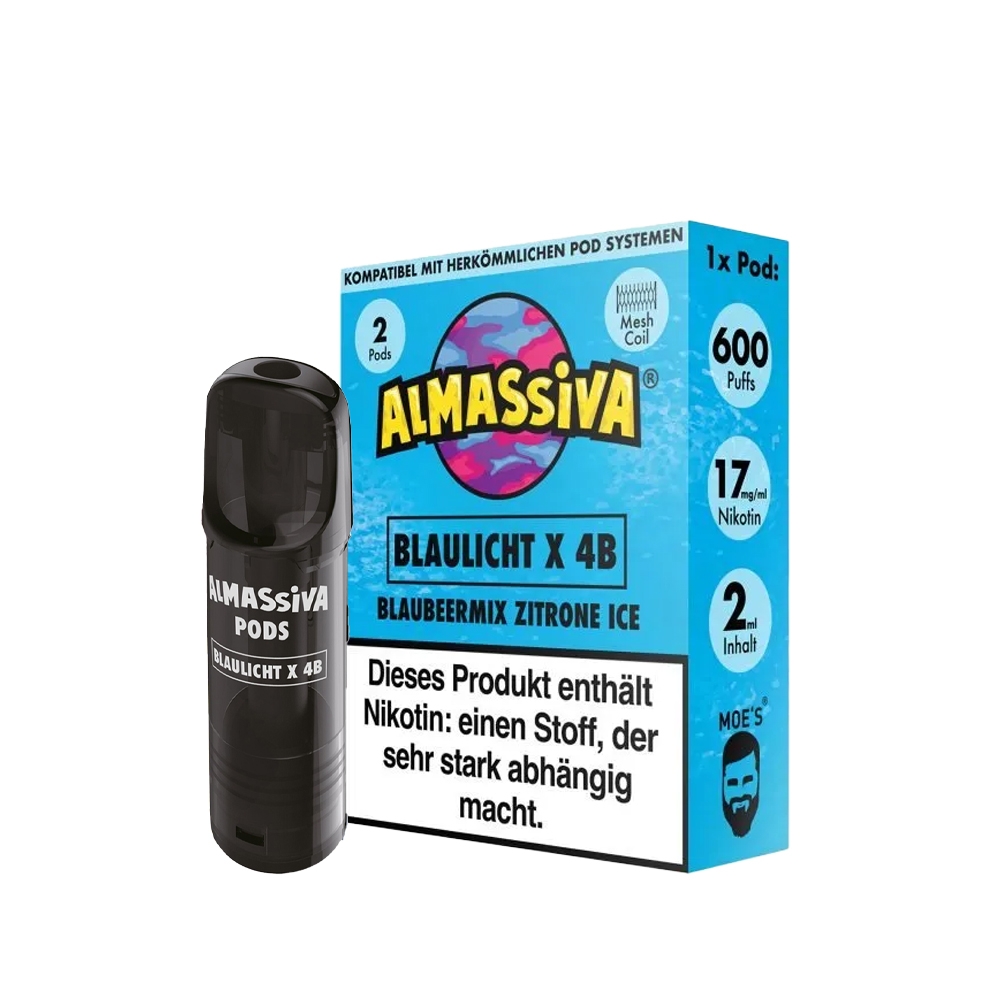 Almassiva POD (2stk) - Blaulicht X 4B 17mg