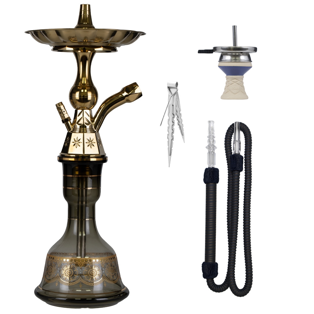 Luna Hookah Small Tradi - Grey