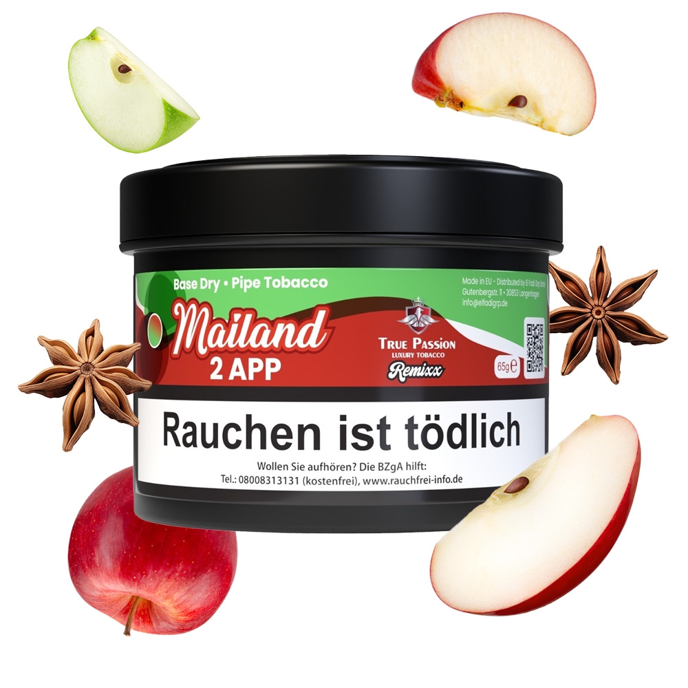 True Passion Remixx 65g Base - Mailand 2 App