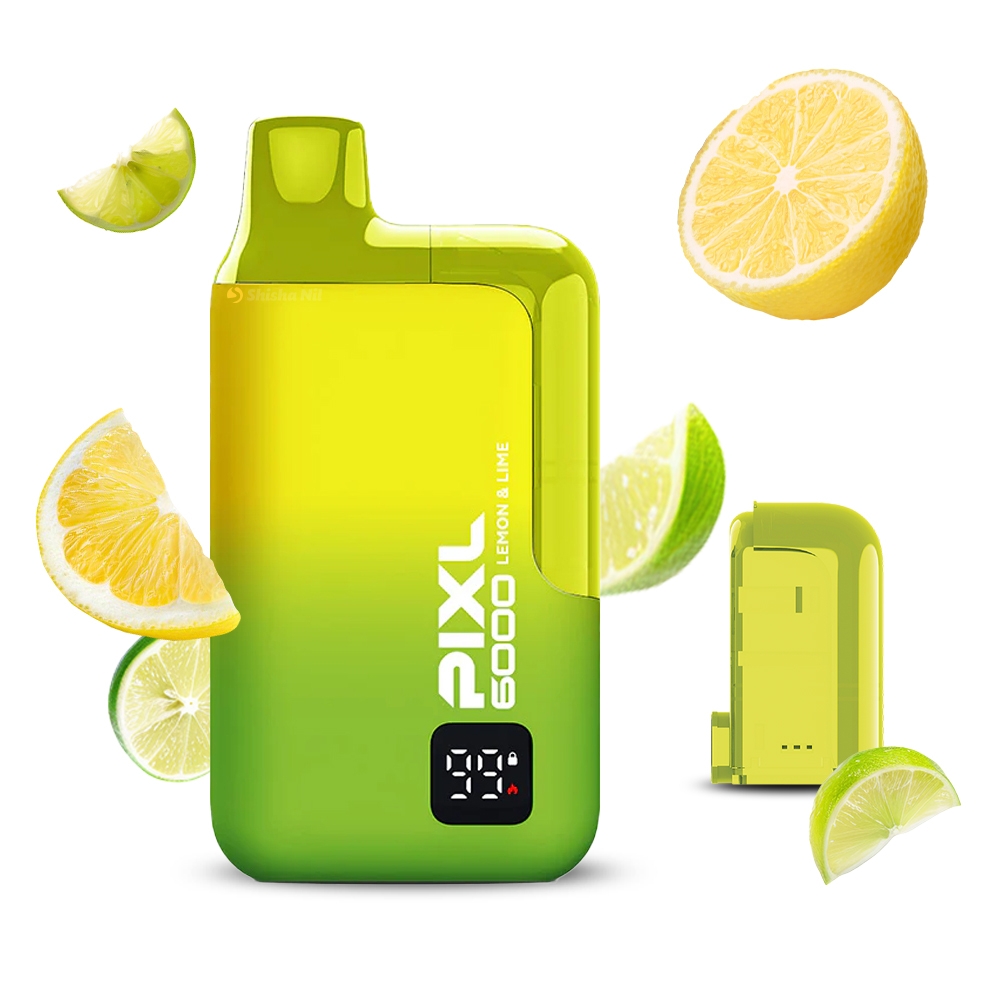 PIXL 6000 Vape (2ml) - Lemon & Lime 20mg