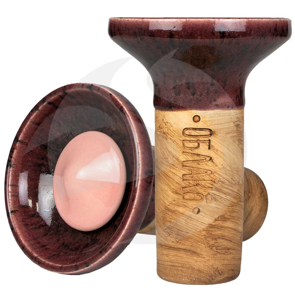 Oblako Flow Phunnel Glazed - Quartize on Burgundy