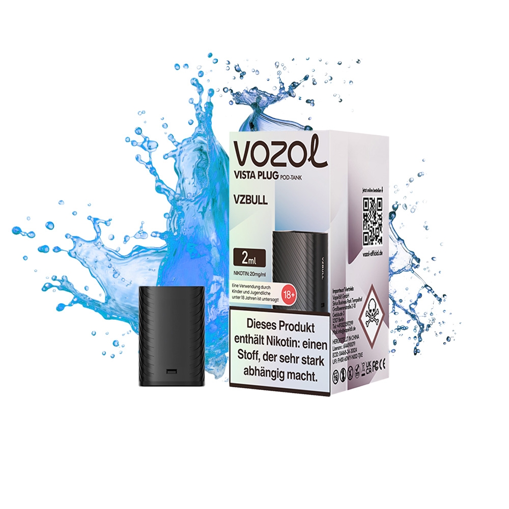 Vozol Vista Plug Verdampfer Pod 2ml - VZBull