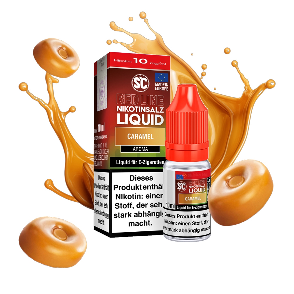 SC Red Line Nikotinsalz Liquid 10mg - Caramel
