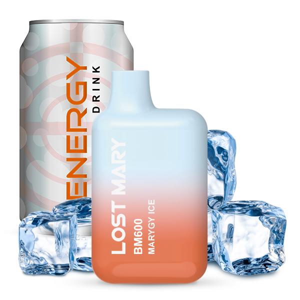 Elfbar Lost Mary BM600 E-Shisha 20mg - Marynergy Ice
