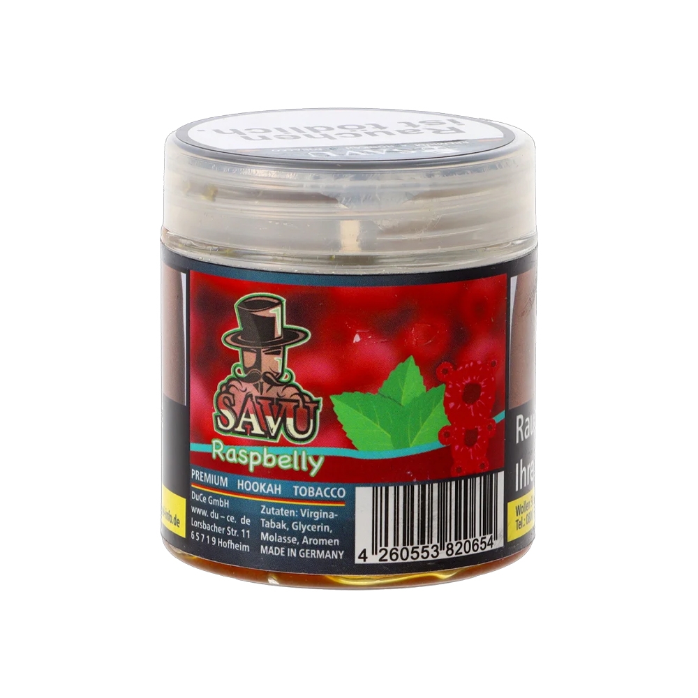 Savu Premium Tobacco 25g - Raspbelly