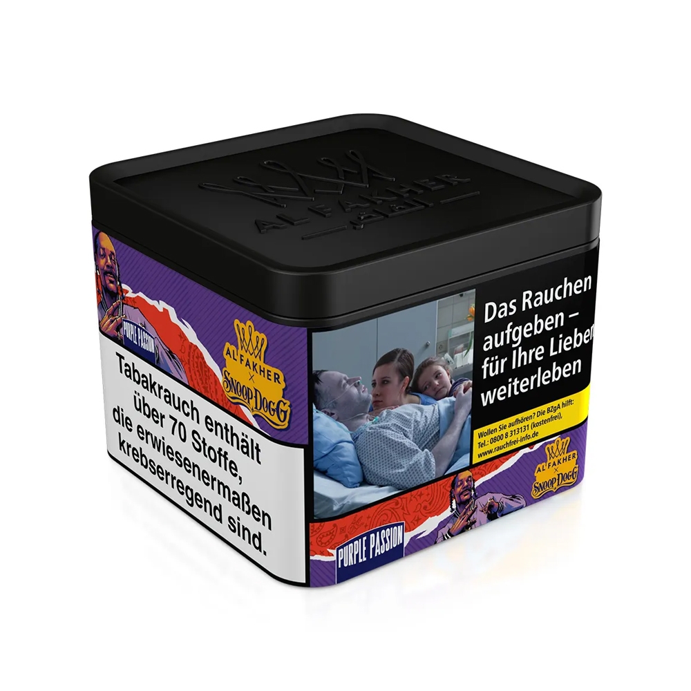 Al Fakher X Snoop Dogg Tabak 180g - Purple Passion