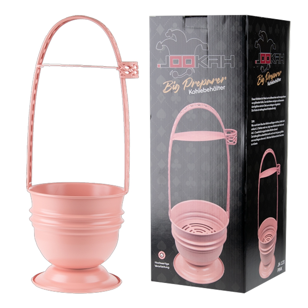 Jookah Kohlebehälter Big Preparer Pink
