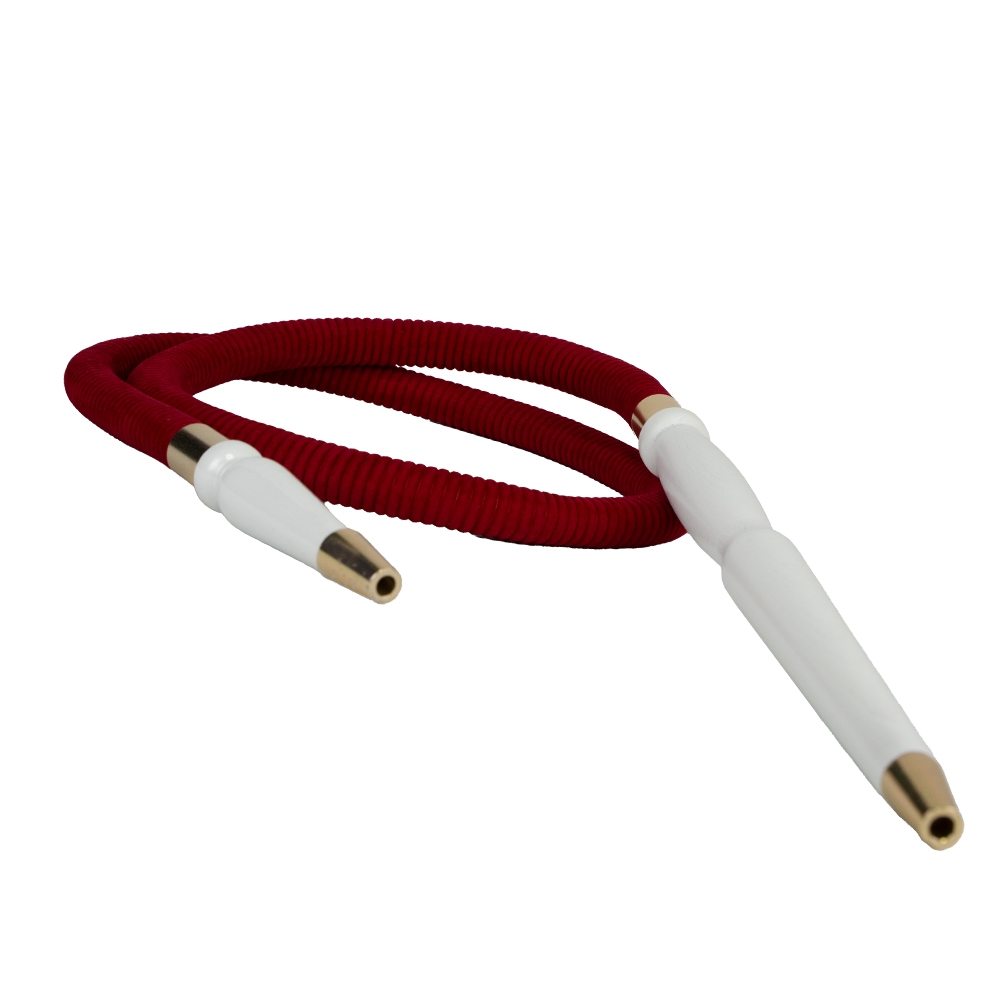 Efendi Kastanienholz Lederschlauch - Rot-Weiß