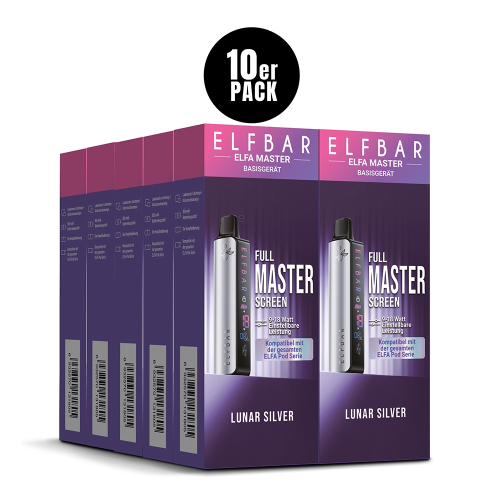 Elfbar ELFA Master Basisgerät - Lunar Silver