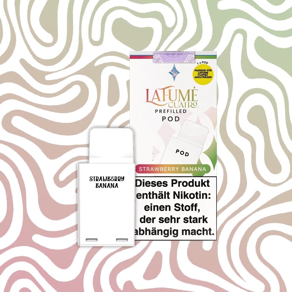 La Fume Cuatro POD (1 stk) - Strawberry Banana 20mg