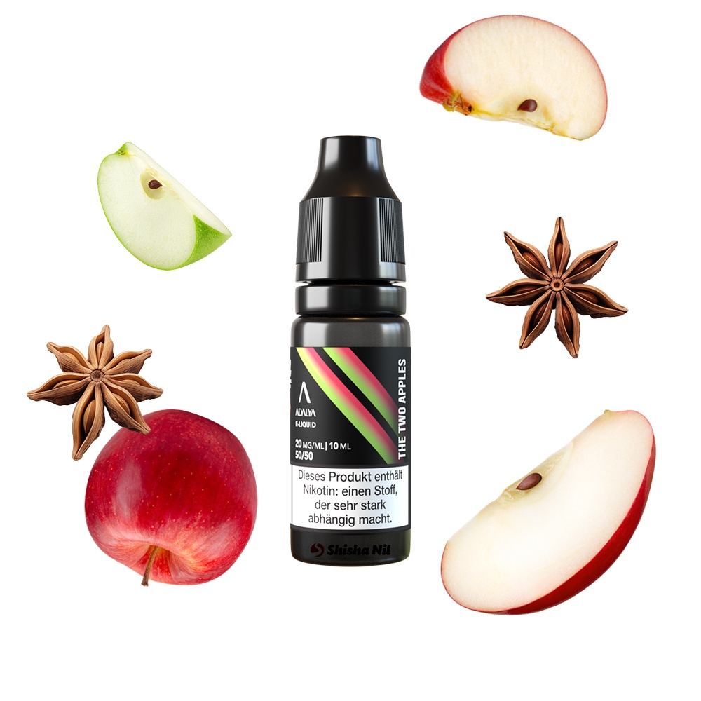 Adalya E-Liquid 10ml - The Two Apples 20mg