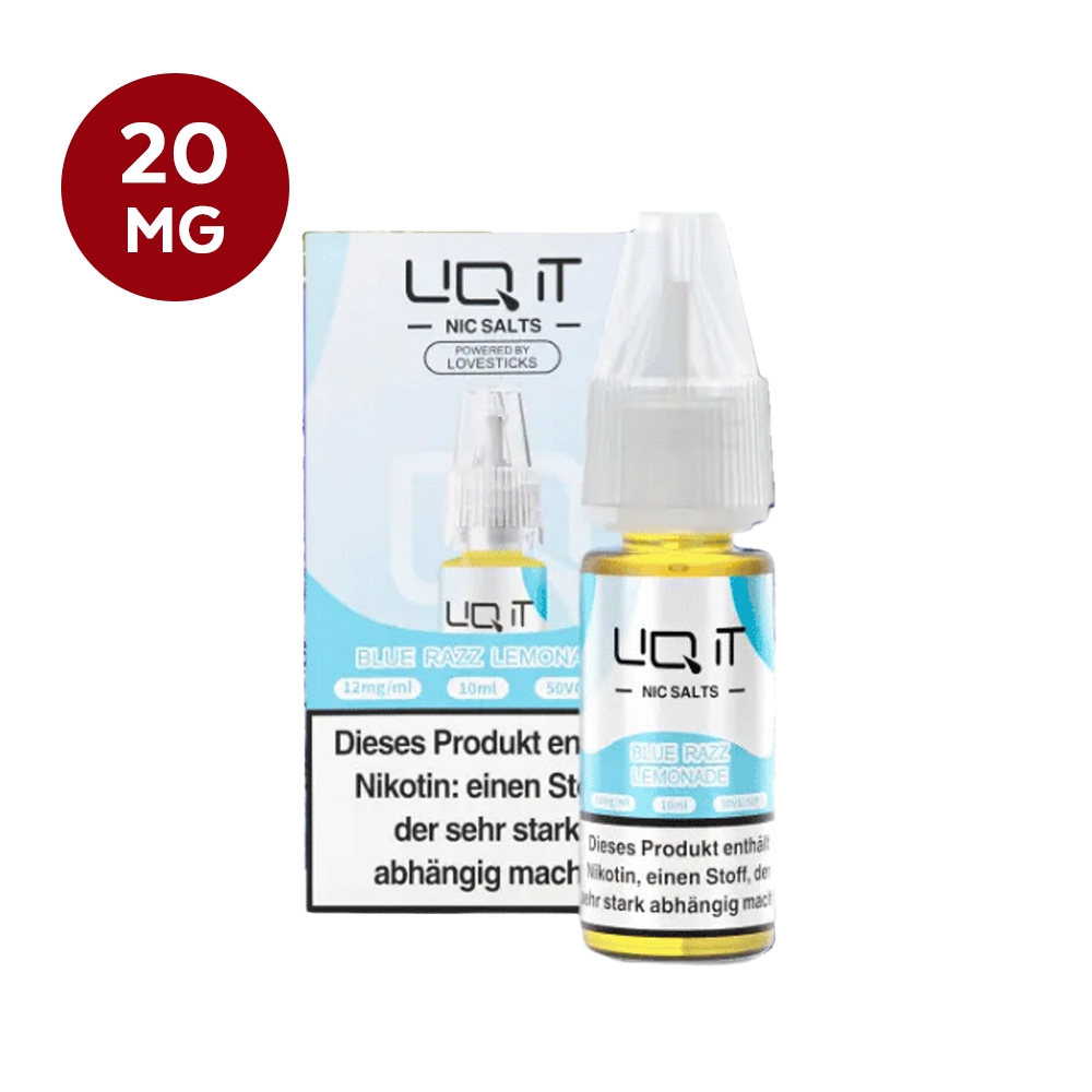 Lovesticks LIQ IT 20mg - Blue Razz Lemonade 
