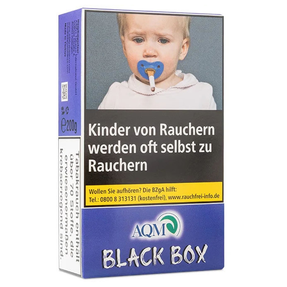 Aqua Mentha Premium Tobacco 200g - Black Box (1)