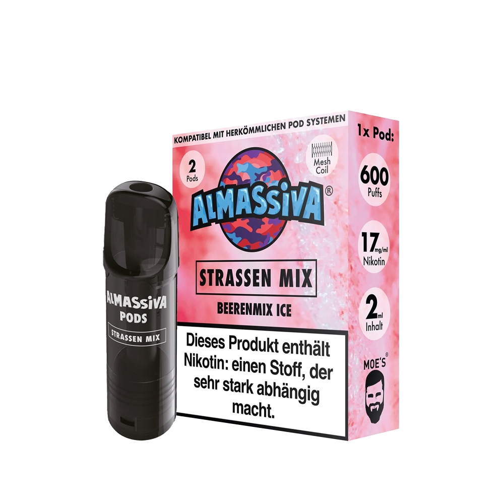 Almassiva POD (2stk) - Strassen Mix 17mg