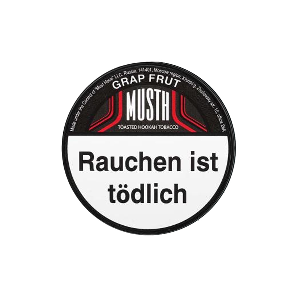 MustH Tobacco 200g - Grap Frut