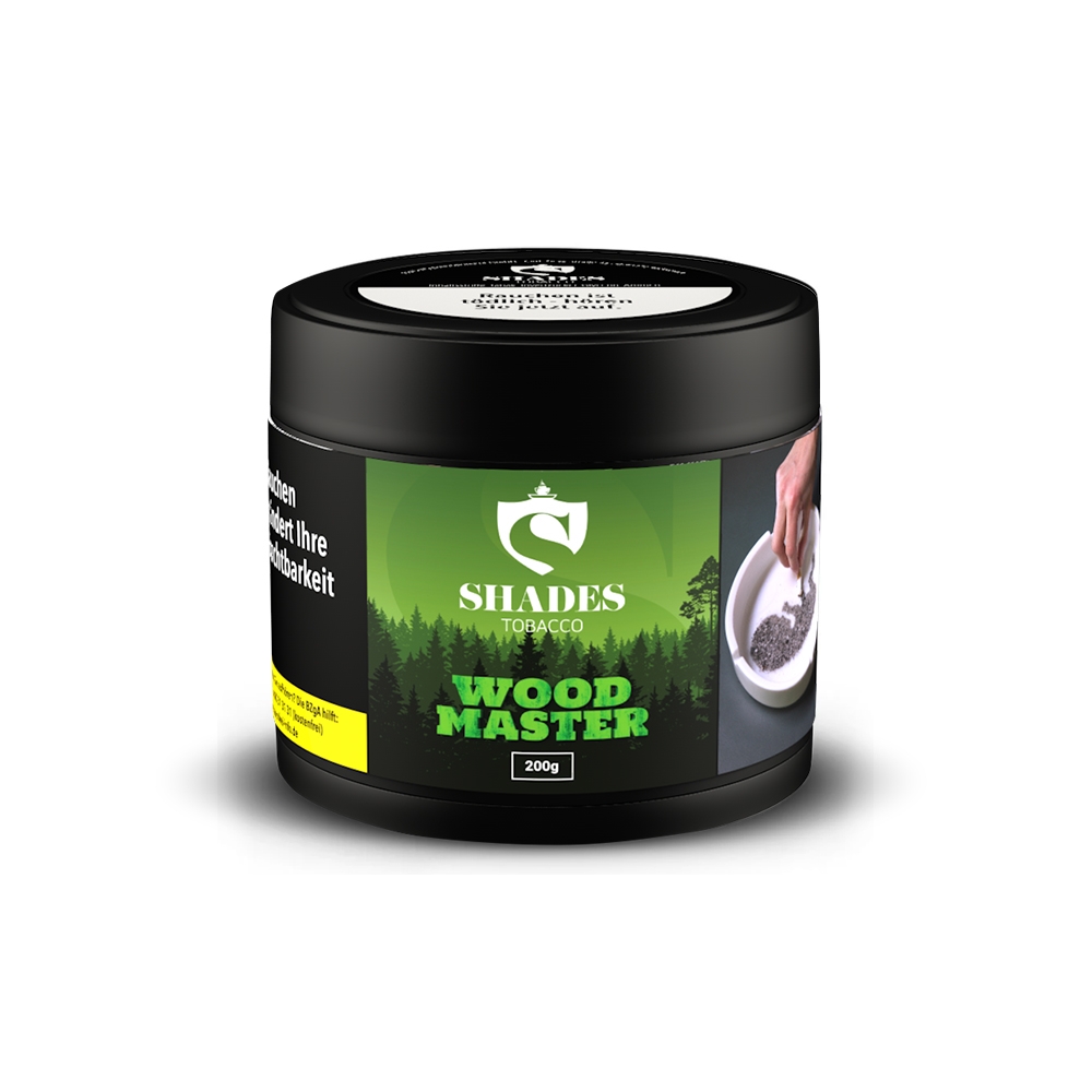 Shades Tobacco 200g - Woodmaster