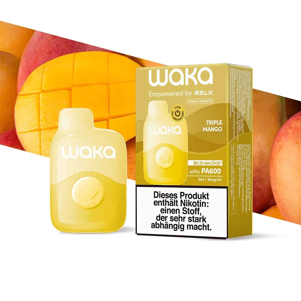 Waka soPro PA600 Vape - Triple Mango