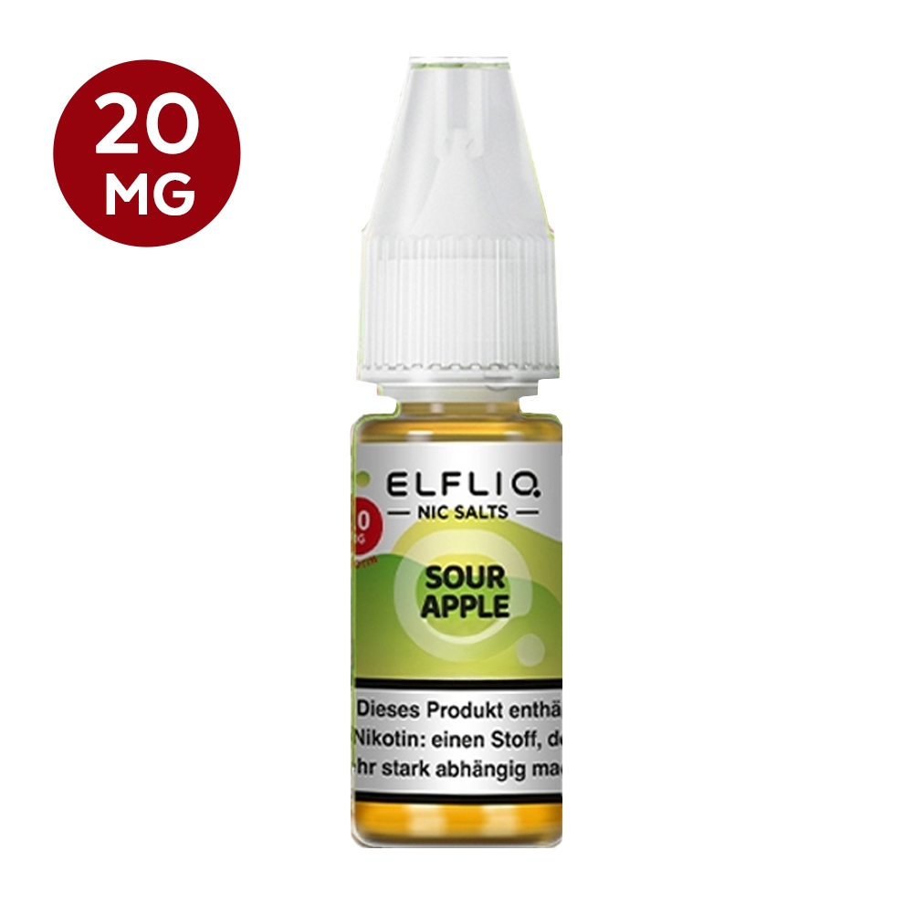 ELFLIQ Nikotinsalz Liquid 20mg - Sour Apple