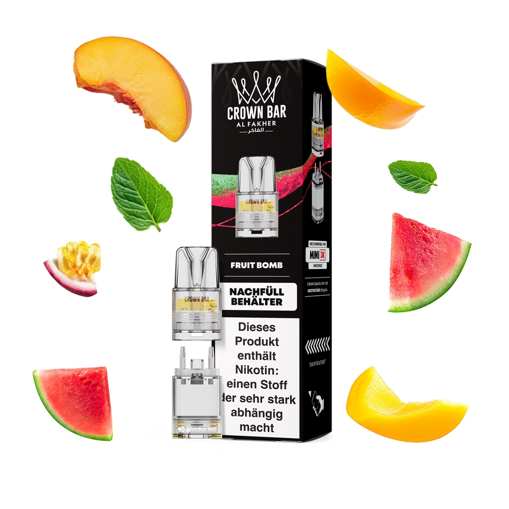 Al Fakher Mini Pods 3000 - Fruit Bomb