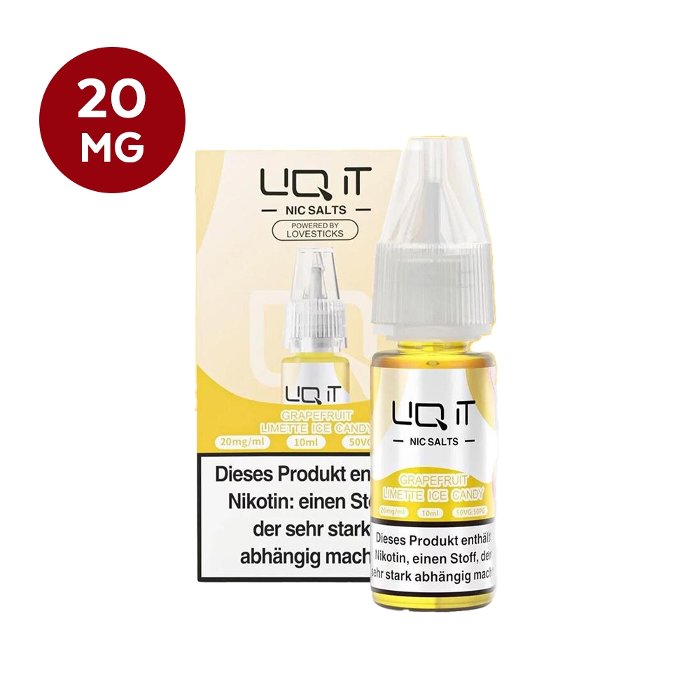 Lovesticks LIQ IT 20mg - Grapefruit Lime Ice Candy 