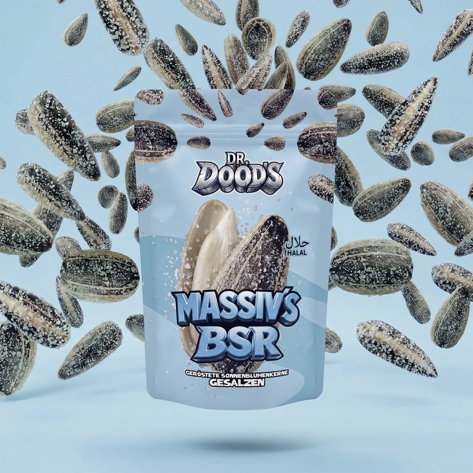Dr. Doods Massiv`s BSR Sonnenblumenkerne 100g - Gesalzen