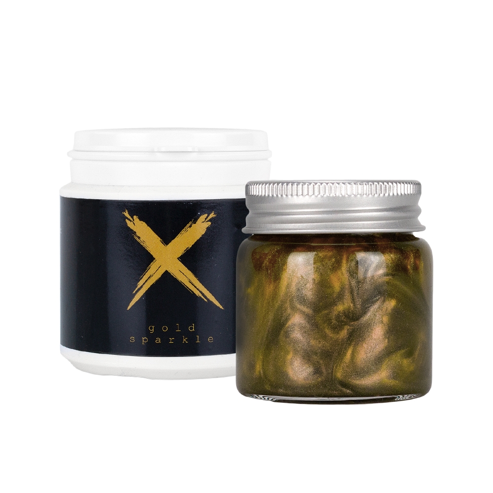 Xschischa X-Pulver 50g - Gold Sparkle