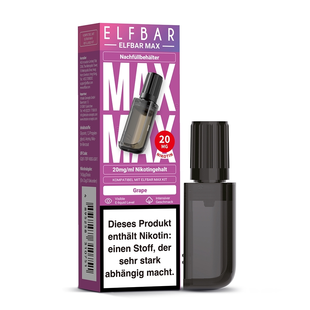Elfbar Max Pod - Grape 