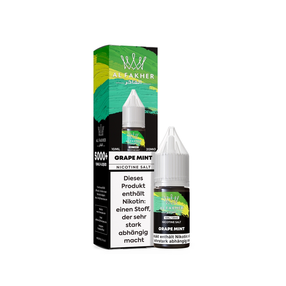 Al Fakher Liquid 20mg - Grape Mint