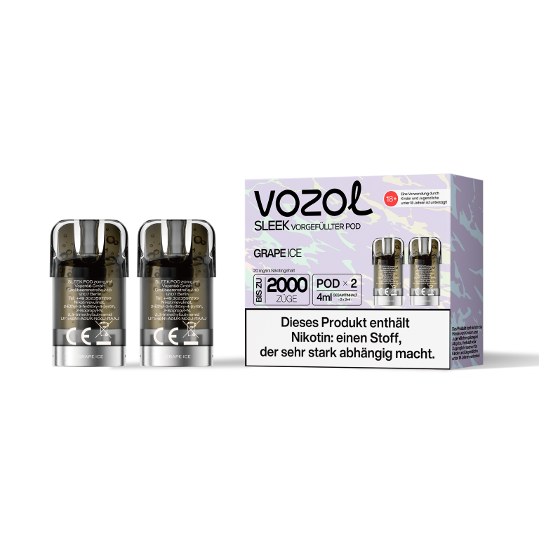 Vozol Sleek Pod - Grape Ice