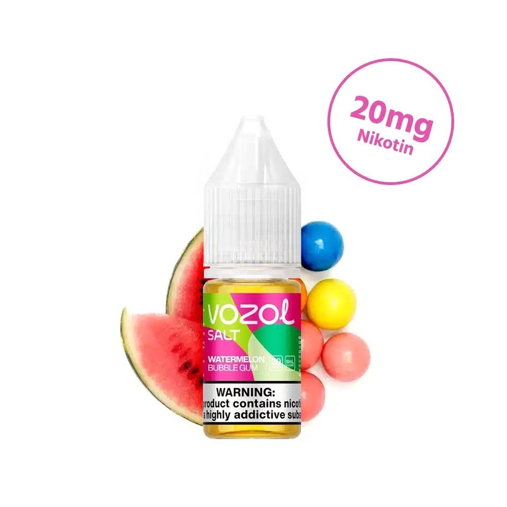 Vozol Liquid Nic Salt 20mg - Watermelon Bubblegum