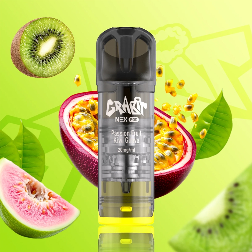 Grabit Nex Pod (2stk) - Passion Fruit Kiwi Guava