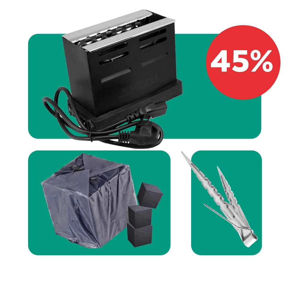 Anzünder Starterset 800W