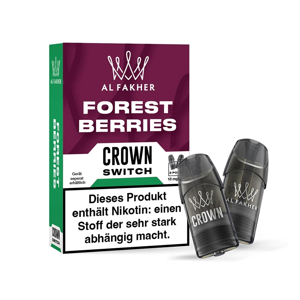 Al Fakher Crown Switch Pod (2er Pack) - Forest Berries