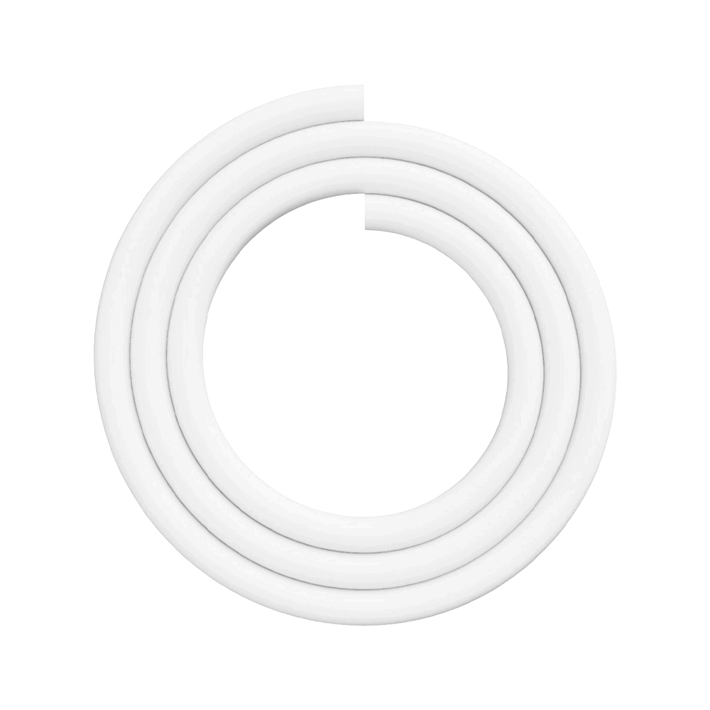 Caesar Silikonschlauch Matt - Weiß