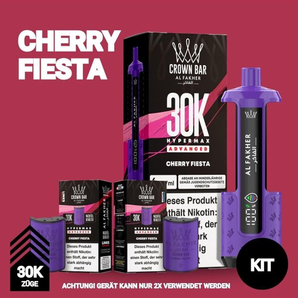 Al Fakher 30K Hypermax - Cherry Fiesta