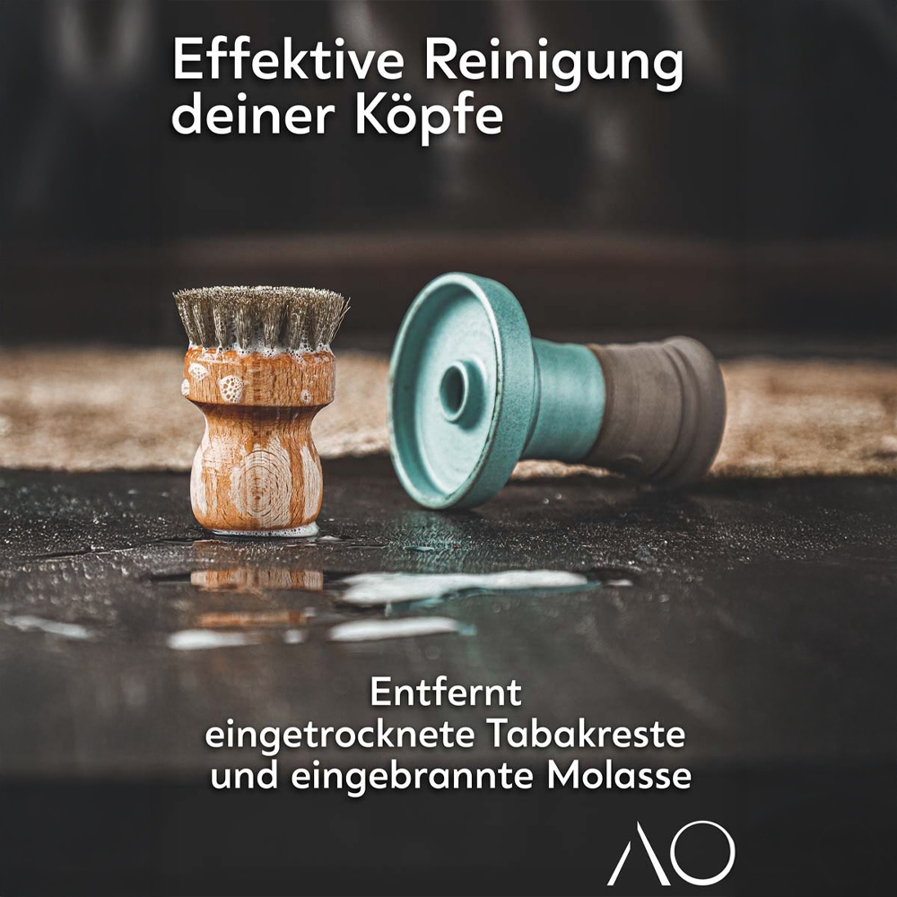 AO Kopfbürste mit Messingborsten