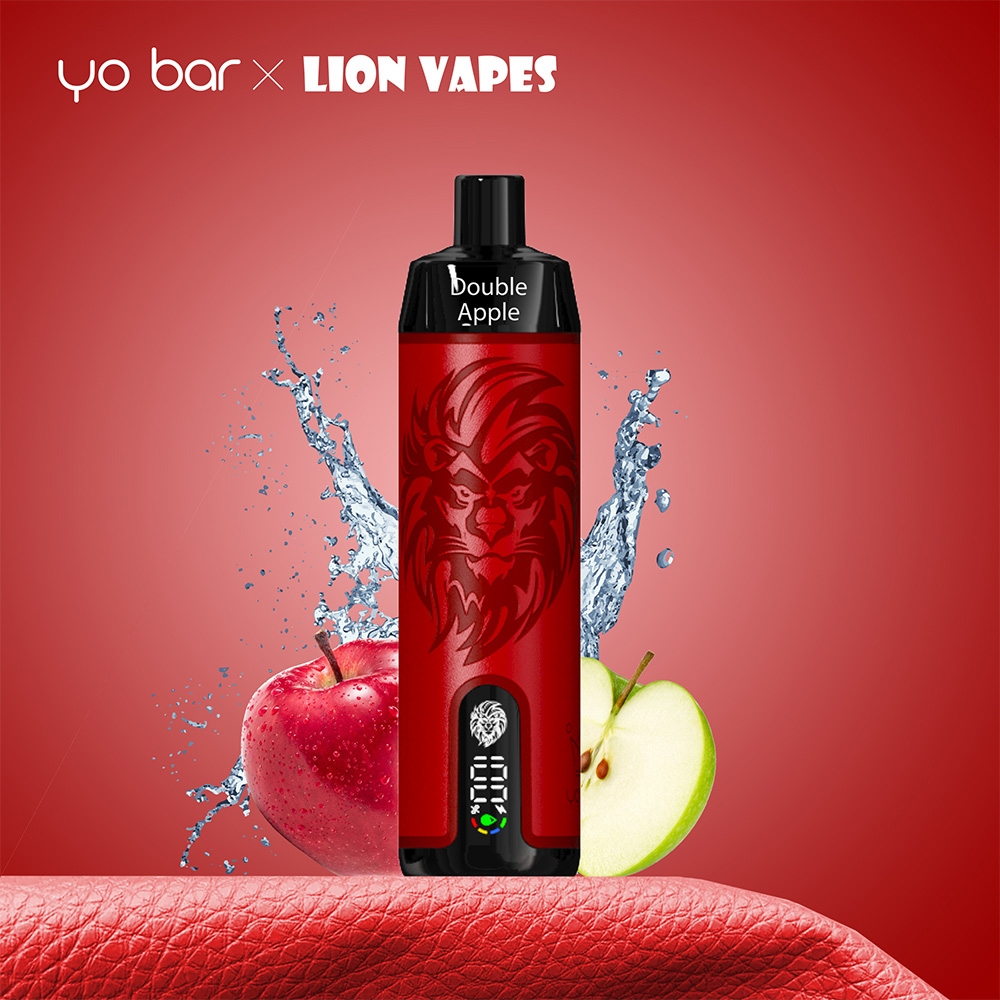 Yo Bar X Lion Vapes 10000 - Double Apple
