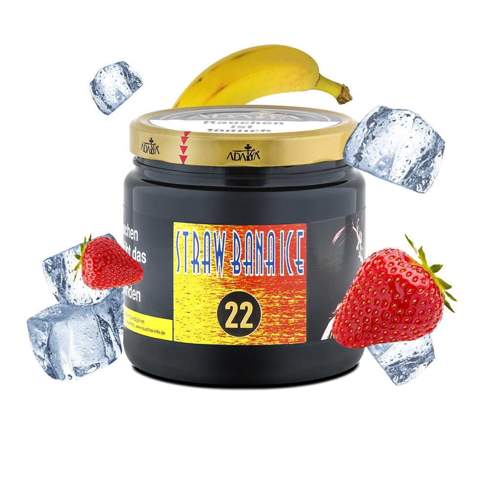 Adalya Tabak 1kg Dose - Straw Bana Ice (22)