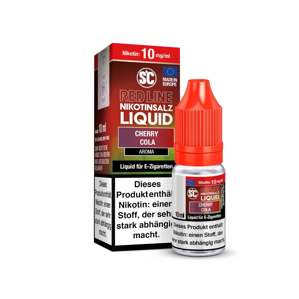 SC Red Line Nikotinsalz Liquid 10mg - Cherry Cola